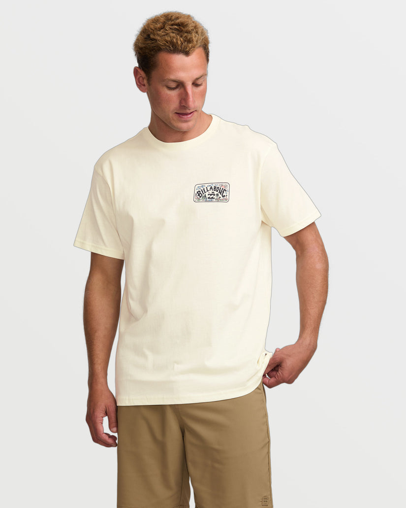 Scenic Arch A/Div Short Sleeve Tee - Off White