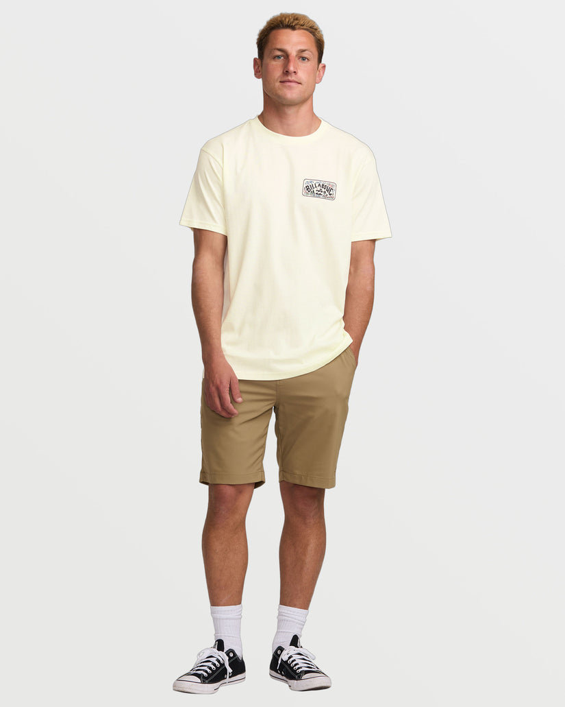 Scenic Arch A/Div Short Sleeve Tee - Off White