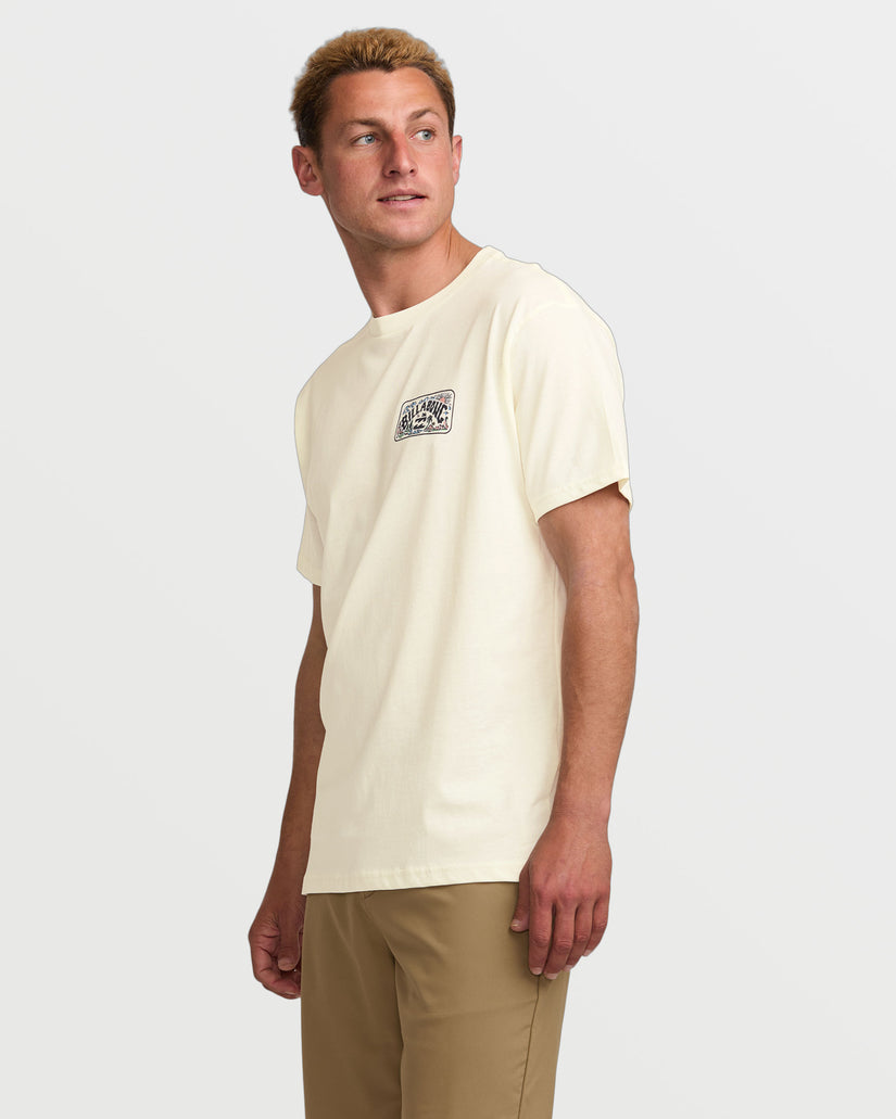 Scenic Arch A/Div Short Sleeve Tee - Off White