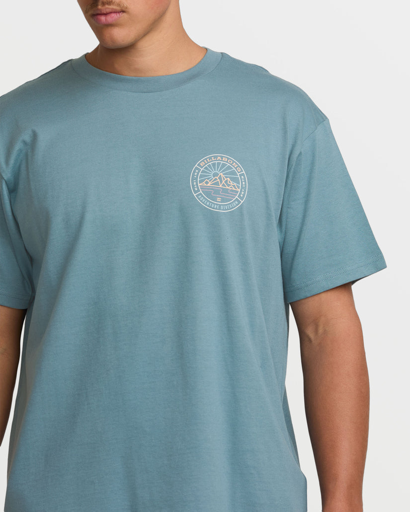 Rockies A/Div Short Sleeve Tee - Glacier Blue