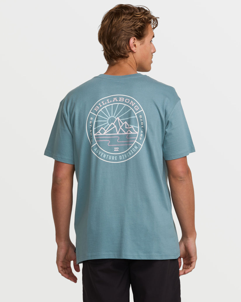 Rockies A/Div Short Sleeve Tee - Glacier Blue