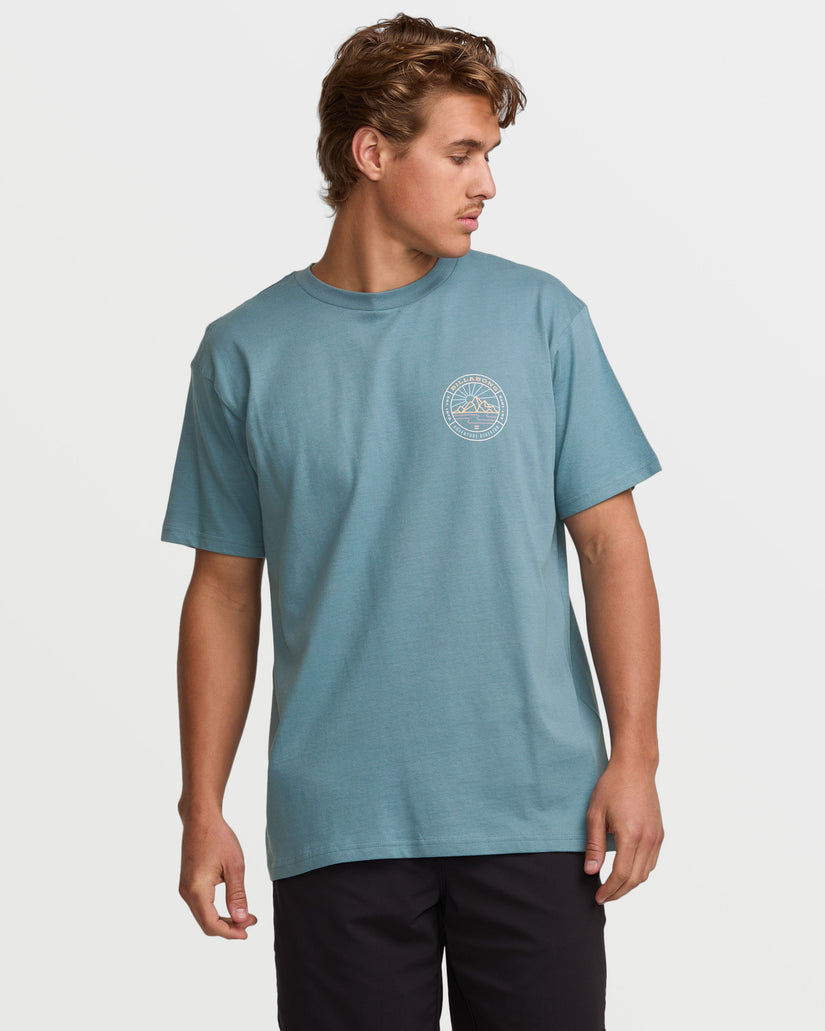 Rockies A/Div Short Sleeve Tee - Glacier Blue