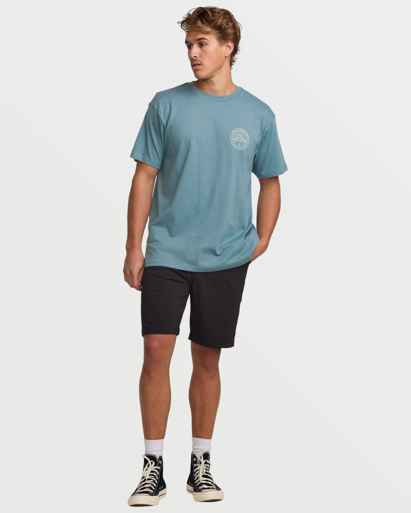 Rockies A/Div Short Sleeve Tee - Glacier Blue