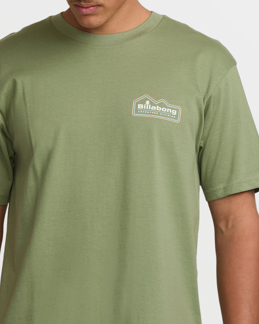 Range A/Div Short Sleeve Tee - Moss