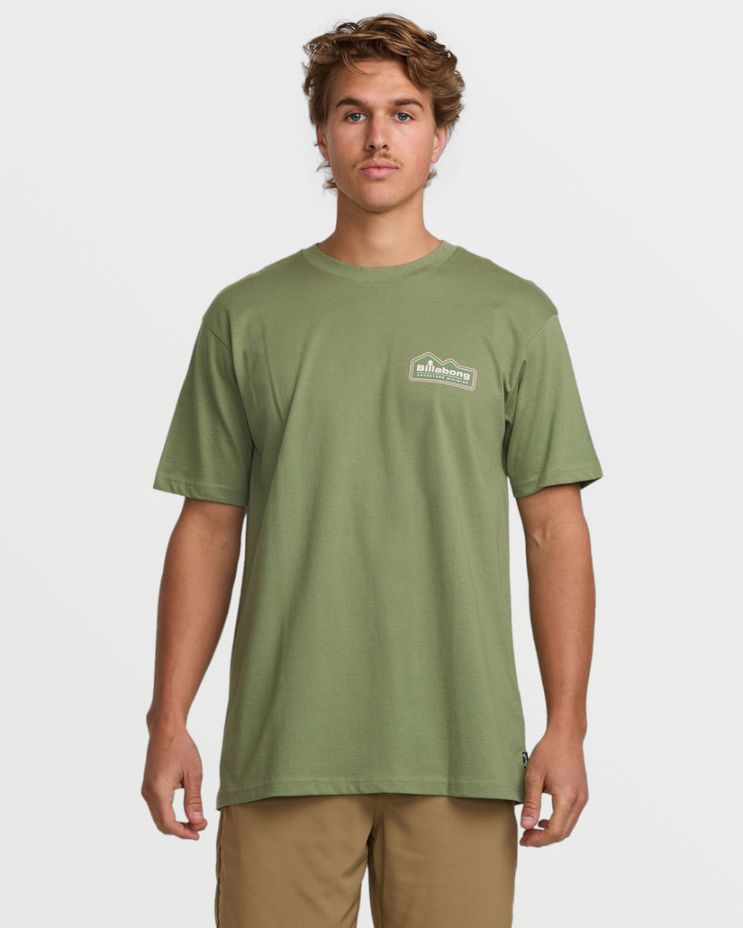 Range A/Div Short Sleeve Tee - Moss