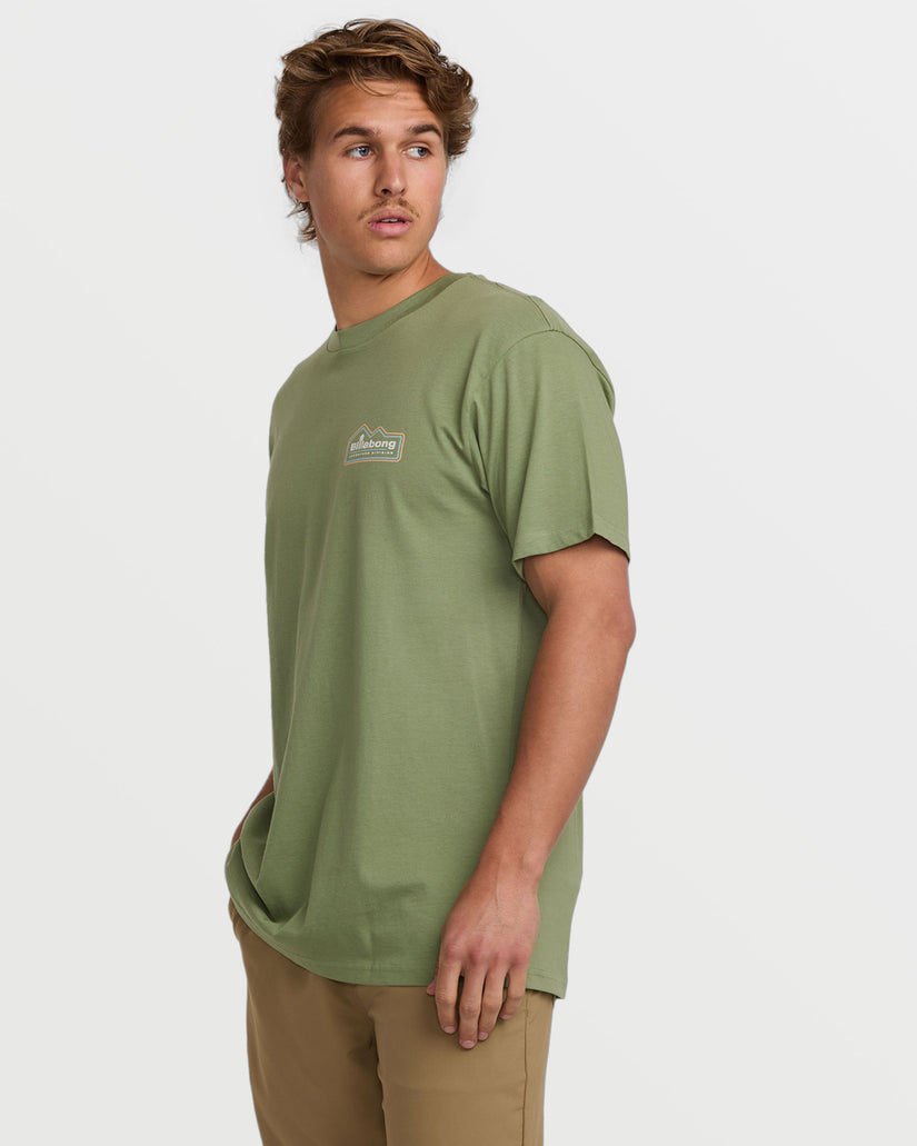 Range A/Div Short Sleeve Tee - Moss