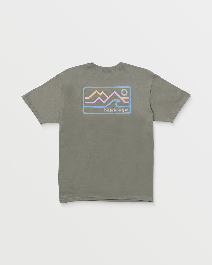 Range A/Div Short Sleeve Tee - Slate Grey