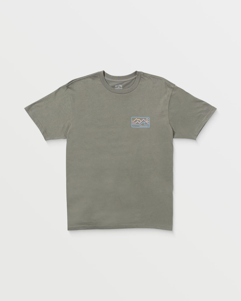 Range A/Div Short Sleeve Tee - Slate Grey