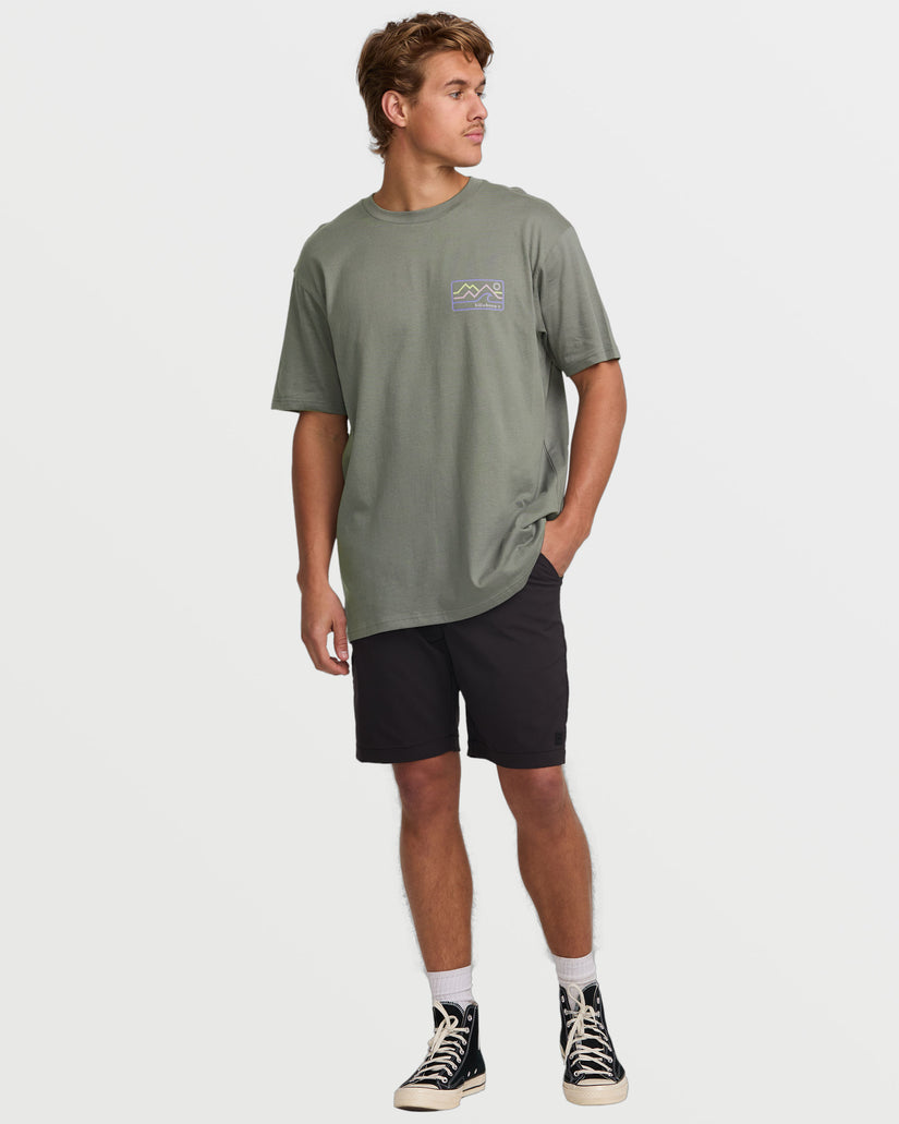 Range A/Div Short Sleeve Tee - Slate Grey