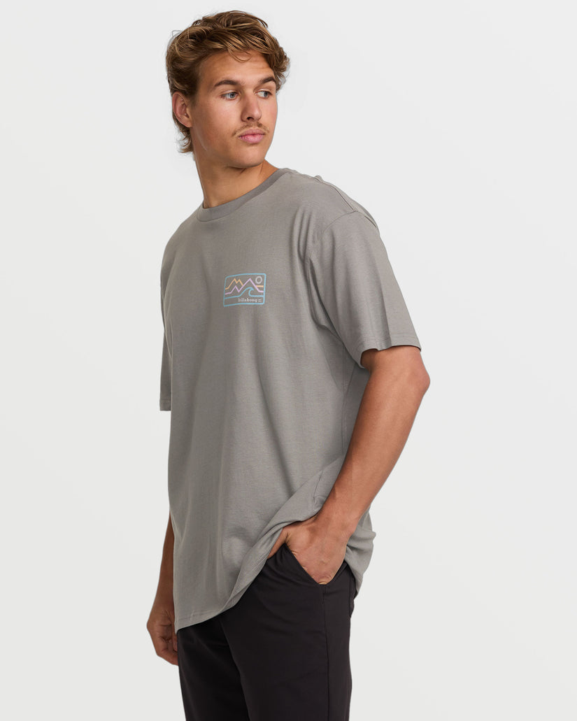 Range A/Div Short Sleeve Tee - Slate Grey