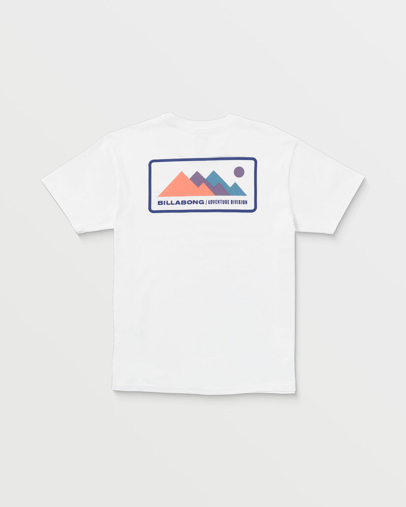 Range A/Div Short Sleeve Tee - White