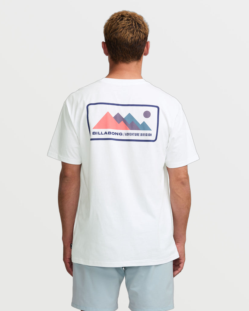 Range A/Div Short Sleeve Tee - White