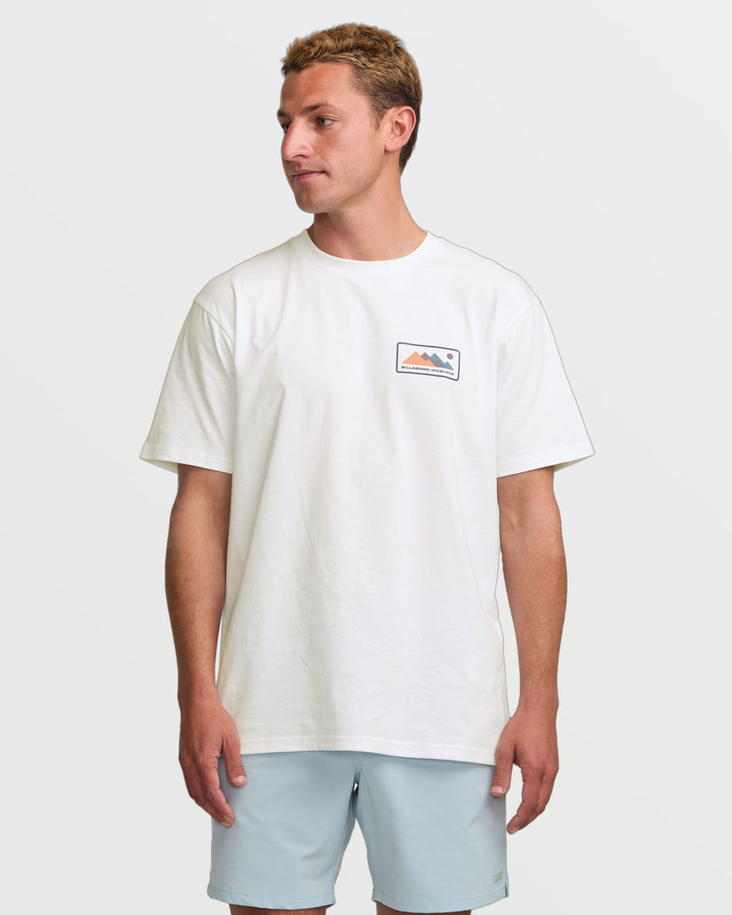 Range A/Div Short Sleeve Tee - White