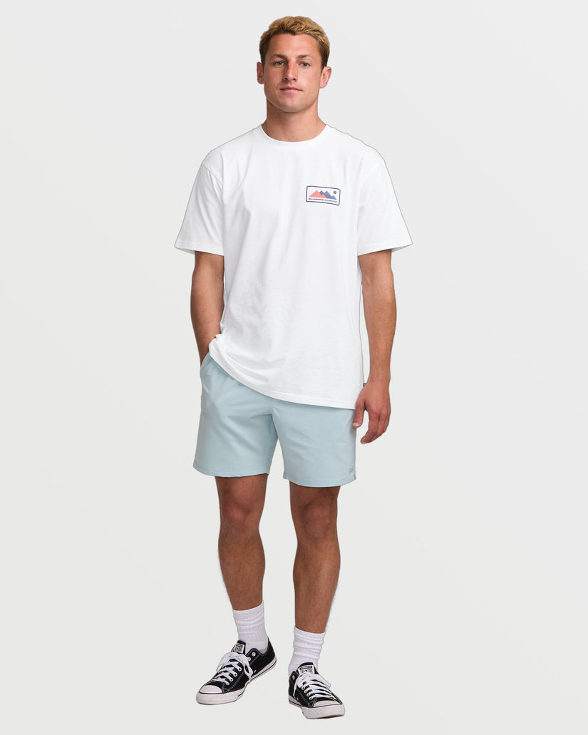 Range A/Div Short Sleeve Tee - White