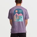 Sun Down A/Div Short Sleeve Tee - Lavender