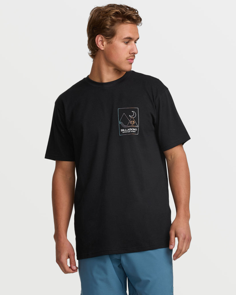 Night Park A/Div Short Sleeve Tee - Black