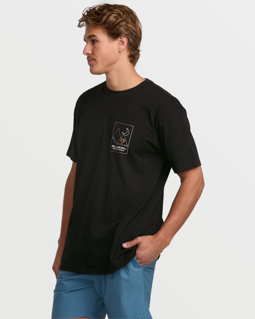 Night Park A/Div Short Sleeve Tee - Black