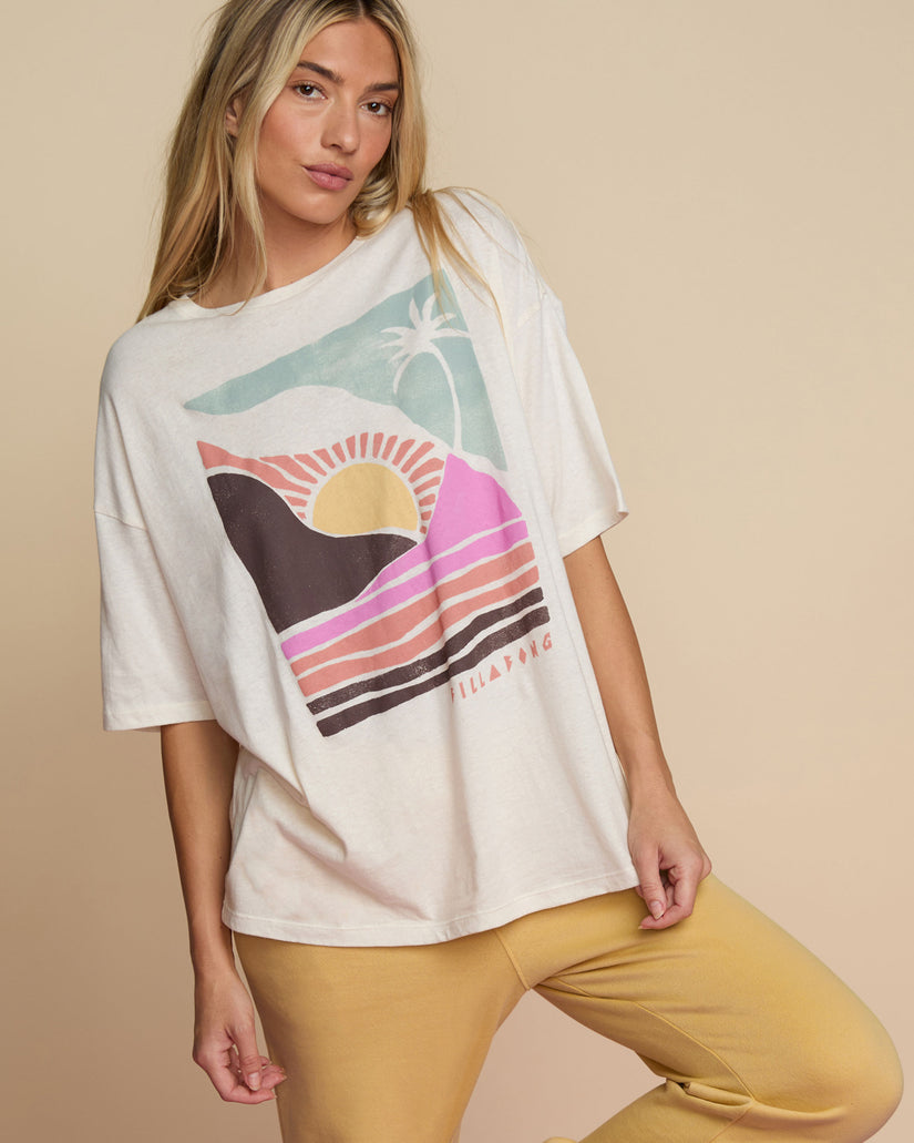 Nature Trail Short Sleeve T-Shirt - Salt Crystal