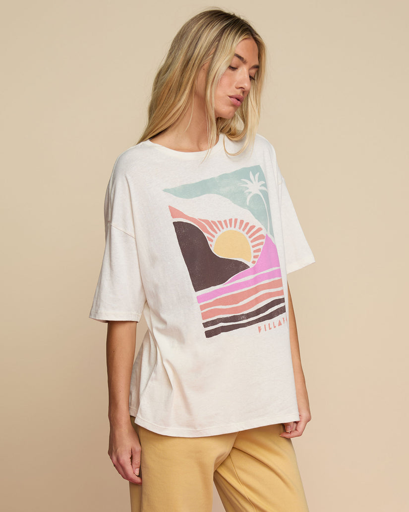 Nature Trail Short Sleeve T-Shirt - Salt Crystal