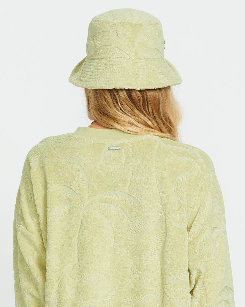 Jacquard Beach Bucket Hat - Wasabi