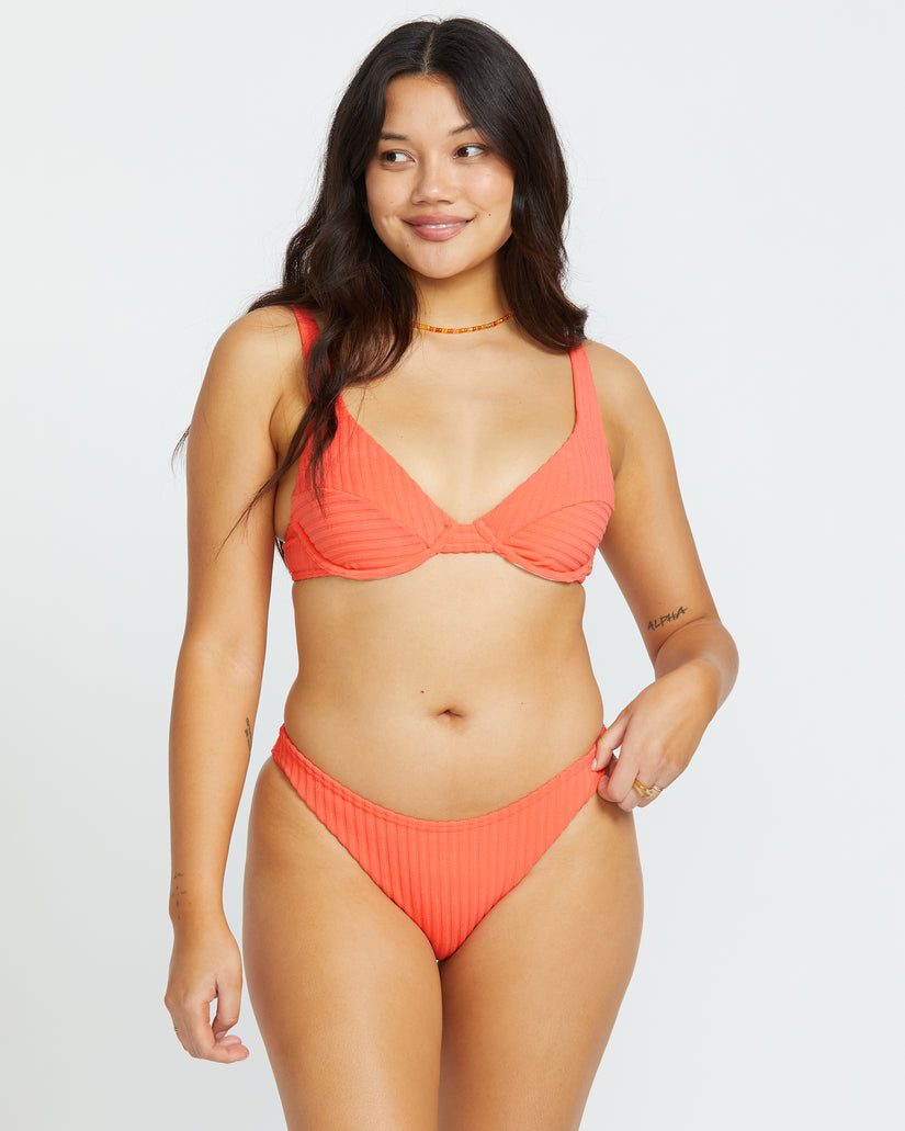 In The Loop Marina Underwire Bikini Top - Papaya