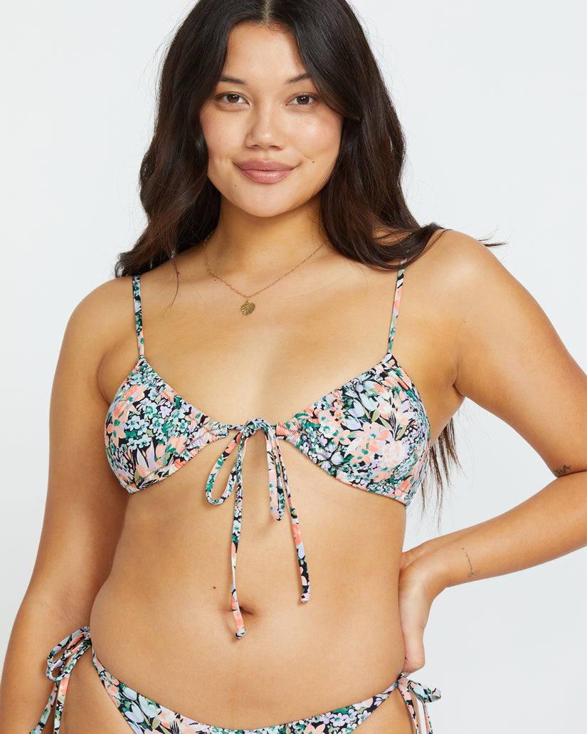 Sweet Fields Cara Bralette Bikini Top - Multi