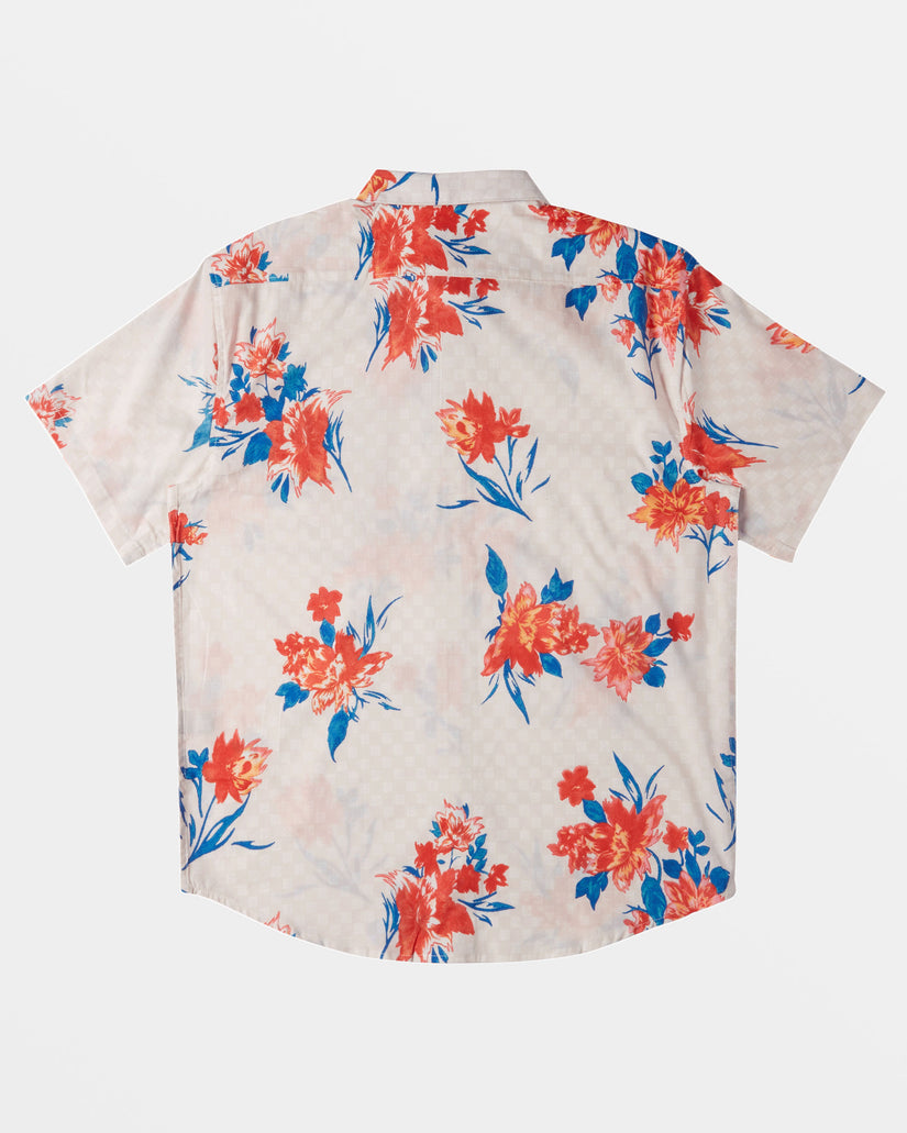 Boys Sundays Short Sleeve Shirt - Nimbus Cloud