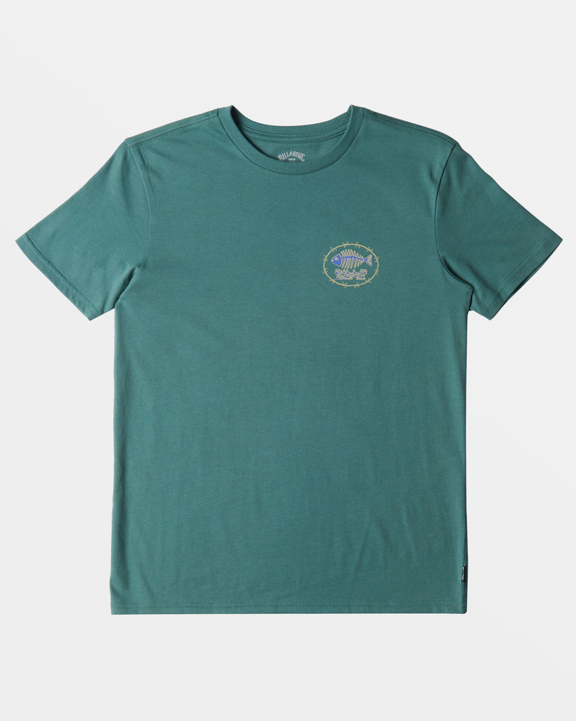 Boys Bonez T-Shirt - Sea Pine