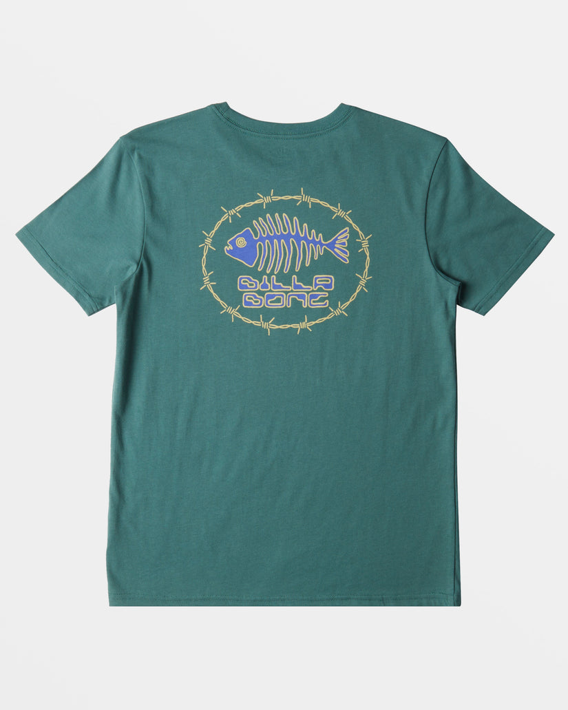 Boys Bonez T-Shirt - Sea Pine