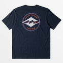 Boys Rotor Diamond T-Shirt - Navy