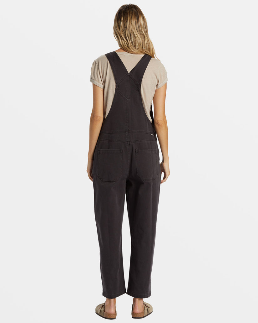 Sand Canyon Denim Overalls - Black Sands