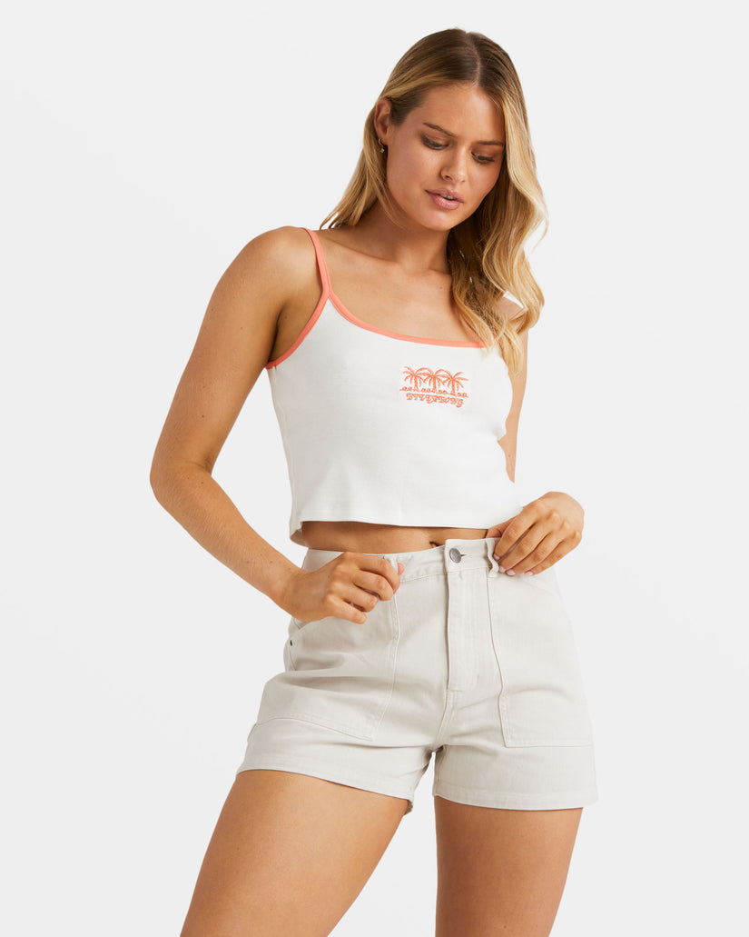 Leia Denim Shorts - Moonlight