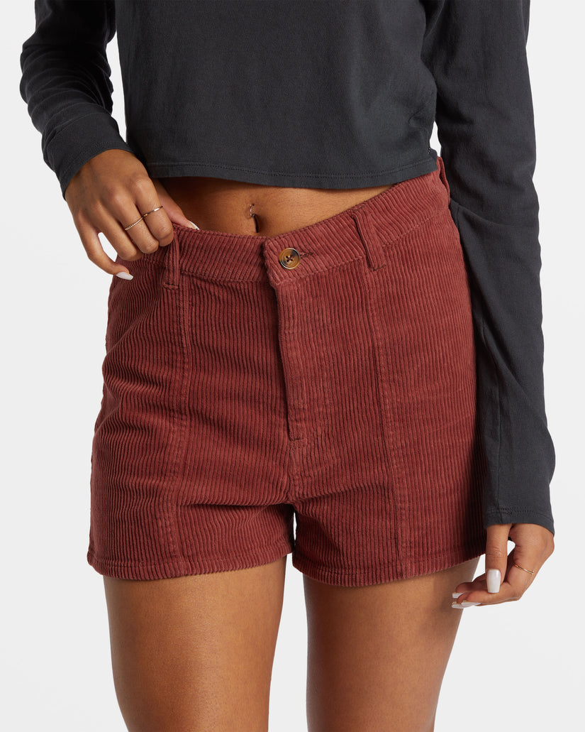 Free Fall Corduroy Short - Choc Chip