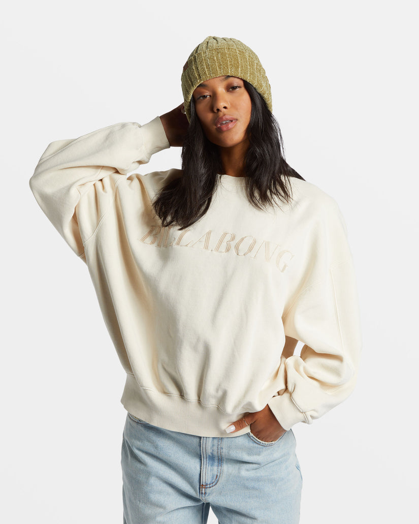 Palmin Kendal Crewneck Sweatshirt - White Cap