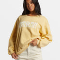 Twisties Kendall Pullover Sweatshirt - Pale Yellow