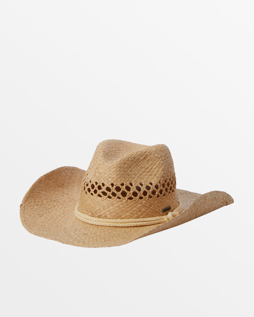 Surfs Up Cowboy Hat - Natural