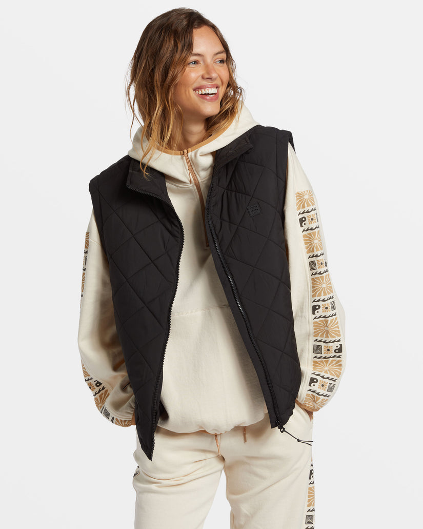 Transport Puffer Vest - Black