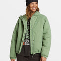 High Route Puffer Jacket - Salty Sage