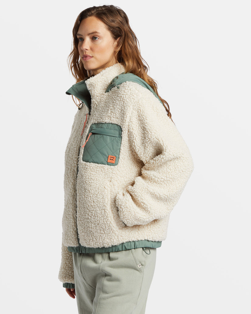 Northern Shore Hooded Jacket - White Cap