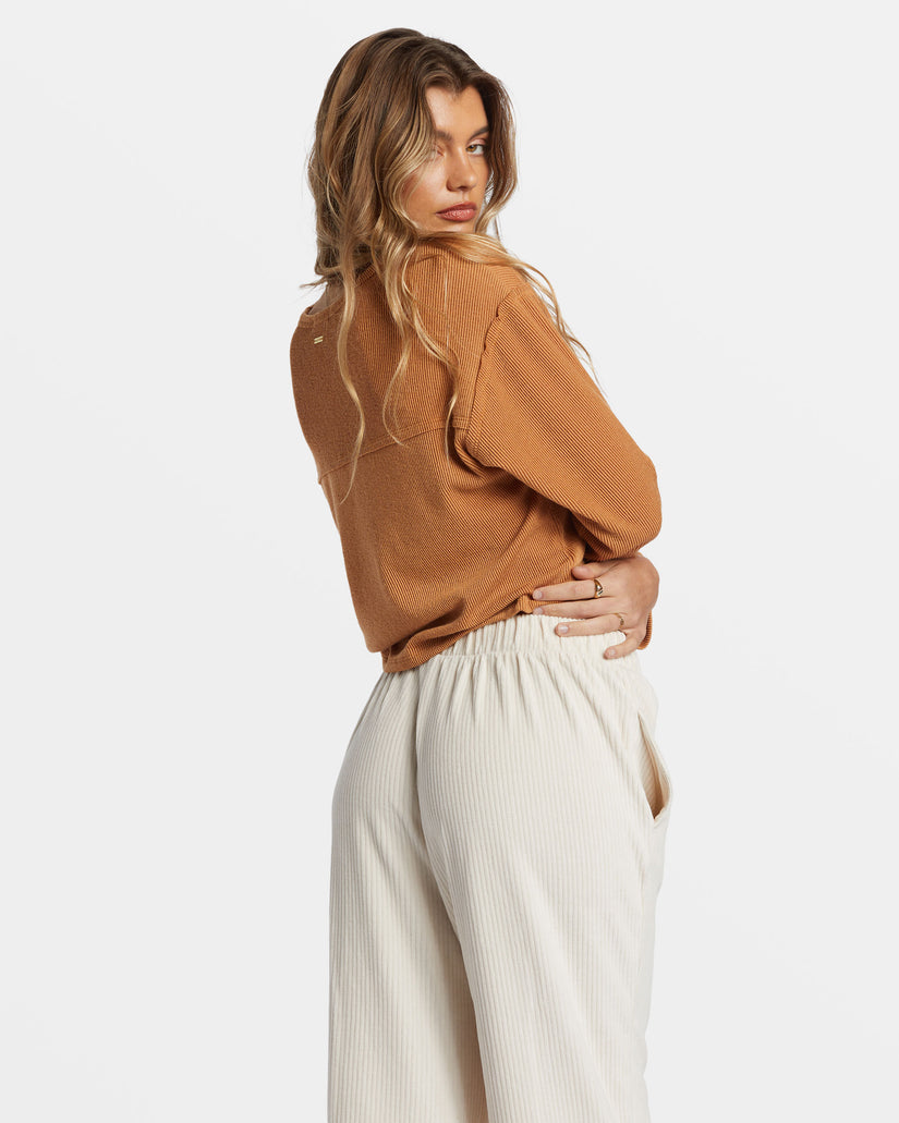 Mai Tai Knit Top - Sandalwood