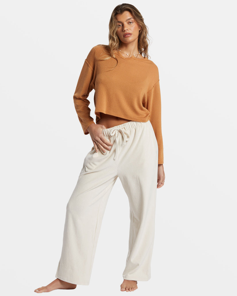 Mai Tai Knit Top - Sandalwood