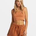 Loosen Up Shorts - Toffee