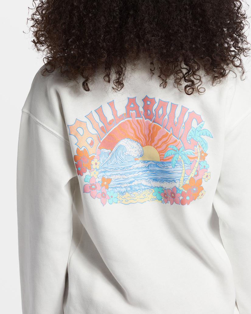 Paradise Feels Sweatshirt - Salt Crystal