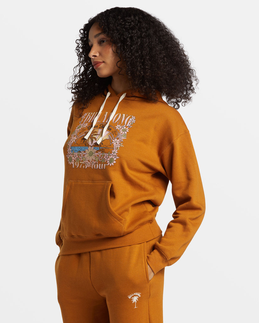 Sunset And Vibes Sweatshirt - Cider