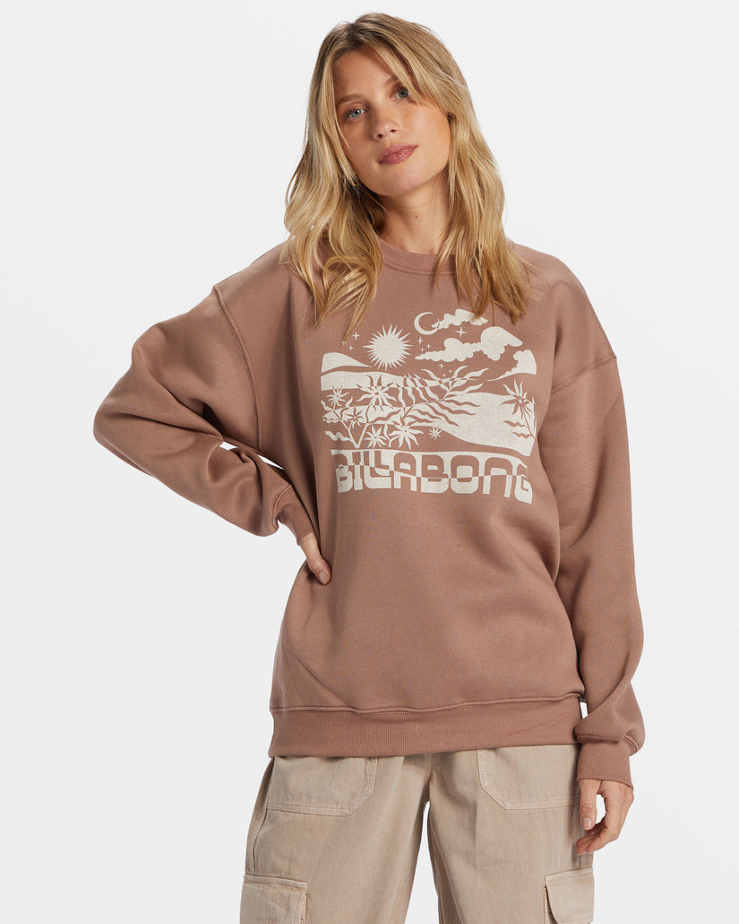 White Space Crewneck Sweatshirt - Sweet Earth