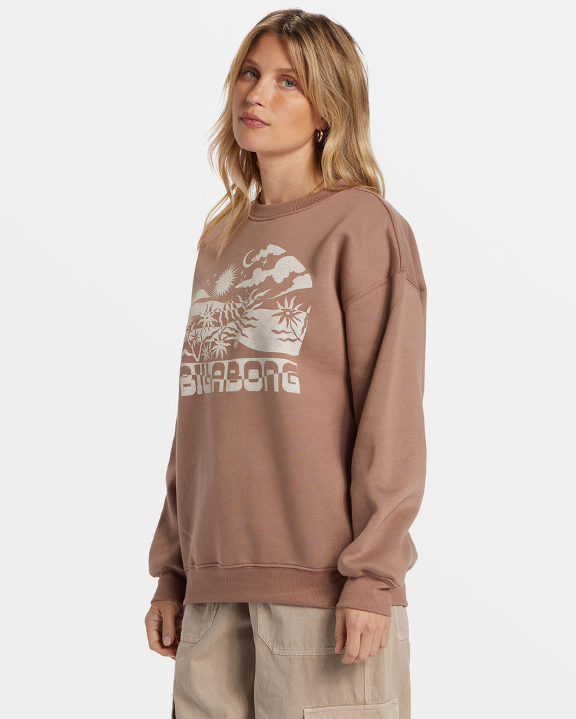 White Space Crewneck Sweatshirt - Sweet Earth