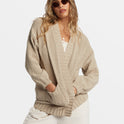 Sea Side Cardigan - Cobblestone