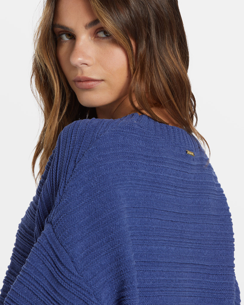 Evie Sweater - I Sea Indigo