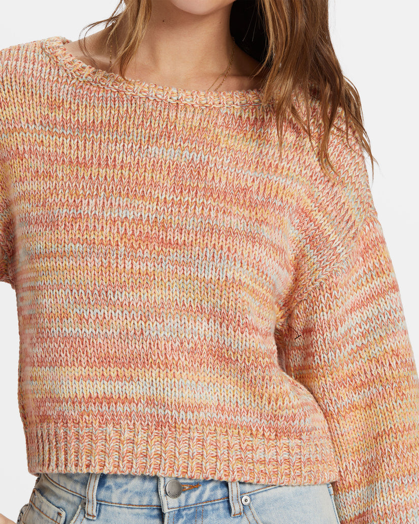 Vivid Sun Pullover Sweater - Multi