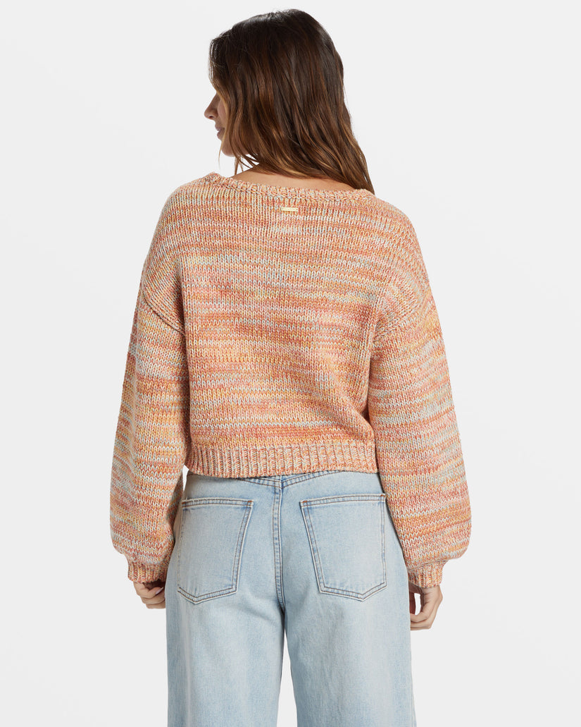 Vivid Sun Pullover Sweater - Multi